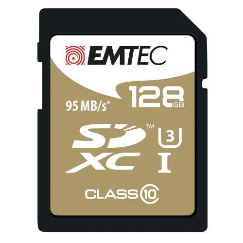 Emtec SpeedIN Pro 128GB microSDXC UHS-I U3 V30 Speicherkarte, Vorderansicht