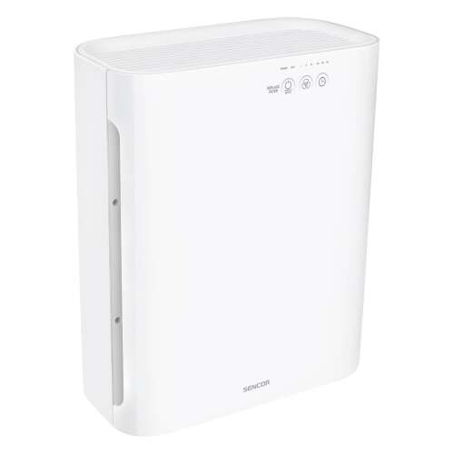 Sencor SHA8400WH-EUE3 légtisztító, fehér, 3 fokozatú szűrés, UV-C lámpa, 55W, 25m2
