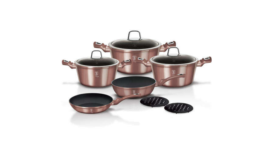 Berlinger Haus I- Rose Collection 10 részes edény készlet