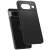 Spigen Thin Fit Handyhülle für Google Pixel 8 in Schwarz, schräg