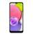 Telefon Samsung Galaxy A03s cu fundal colorat