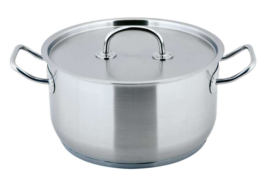 Garnek z pokrywką Carl Schmidt Sohn PRO-X, stal nierdzewna 18/10, 24x13 cm, 5 l, srebrny