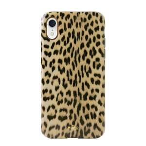 PURO Glam Leopard tok iPhone XR-hez, leopárd mintás telefontok - Puro