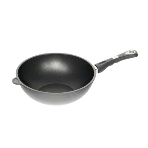 AMT Gastroguss "Világ Legjobb Serpenyője" wok, 28 cm, indukciós, indikátorral 