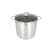 Carl Schmidt Sohn KOCH SYSTEME TRIER stainless steel pot with glass lid, 28 cm diameter, 15.5 L capacity