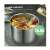 Carl Schmidt Sohn KOCH SYSTEME TRIER stainless steel pot with glass lid, 15.5 L capacity, ideal for cooking large batches of soup, stews, veggies, seafood, pasta
