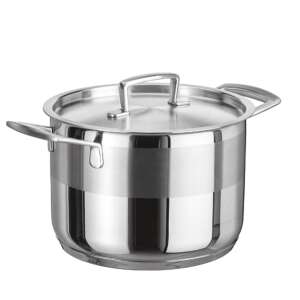 Inoxibar rozsdamentes fazék fedővel 22 x 14,8 cm, 18/10 rozsdamentes acélból 5,5 L, Expert Line