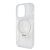 Guess iPhone 15 Pro Max clear case with MagSafe ring stand