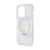 Guess iPhone 15 Pro Max clear case with MagSafe ring stand