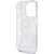 Guess iPhone 15 Pro Max clear case with MagSafe ring stand