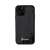 Guess Sequin Script Metal telefontok iPhone 12 és iPhone 12 Pro készülékekhez fekete színben
