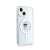 Karl Lagerfeld IML Choupette MagSafe phone case for iPhone 15, transparent, with cat design