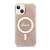 Husă de telefon Guess 4G MagSafe pentru iPhone 14 roz