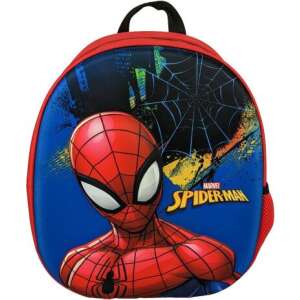 Plecak Spiderman Web 3D, czerwony, niebieski, czarny, Marvel - Plecak, torba Ovis