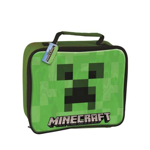 Minecraft thermo uzsonnás táska, hűtőtáska 22 cm