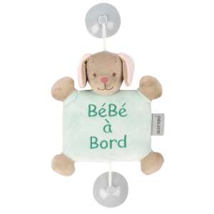 Nattou Baby on Board plüss Iris and Lali - Lali, a kutya 90274303 Babakocsi & Kiságy játékok