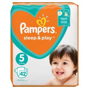 Pampers Sleep&Play 5 pelenka 11-16kg 42db 90274586 Pelenkák - 42 db