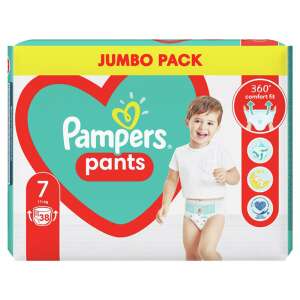 Pampers Pants 7 Jumbo Pack bugyipelenka XXL 17kg< 38db 90275217 Pampers Pelenka