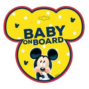 Seven Polska tábla baby on board Mickey 90275283 Baby on board jelzés