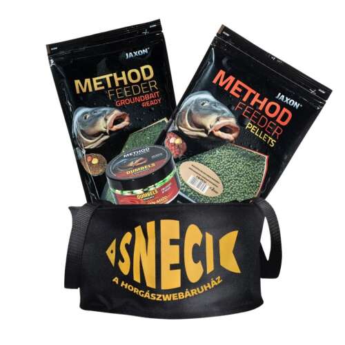 Jaxon Method Feeder Groundbait Ready, Jaxon Method Feeder Pellets, Jaxon Method Dumbels, horgászfelszerelés, horgászzsák, horgászcikk, horgászfelszerelés, horgászfelszerelés, horgászfelszerelés, horgászfelszerelés, horgászfelszerelés - Egyéb horgász szett
