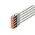DIGITUS CAT 6 S/FTP Ethernet Patch káble, 20 metrov, sivý, balenie 5 ks