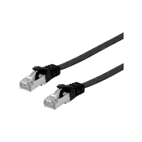 Equip Equip Patchkabel Cat6A  U/FTP 2xRJ45 10.00m schwarzFlachLSZH 90283155