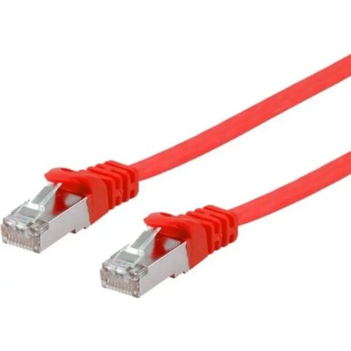 Equip Patchkabel Cat6A Flat U/FTP 2xRJ45  2.00m     rot LSZH Polybeutel 134180177