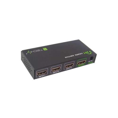 Techly IDATA-HDMI-4K31 3x1 HDMI Switch