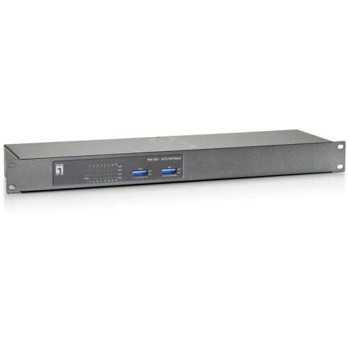 LevelOne FEP-1601W150 hálózati kapcsoló Fast Ethernet (10/100) Ethernet-áramellátás (PoE) támogatása Szürke (FEP-1601W150)