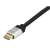 Cablu HDMI Equip 119340 5 metri, negru, tip standard A, prim-plan al conectorului