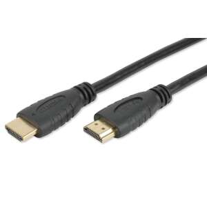 Közelkép a Techly ICOC HDMI kábel csatlakozóiról - Techly
