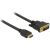 Reliable Delock HDMI to DVI cable for home or office