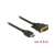 Delock HDMI to DVI bidirectional cable, 0.5m, black