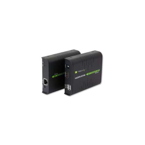 Techly IDATA HDMI-KVM2 KVM Extender Sender und Empfänger
