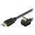 Techly 2m HDMI Kabel, abgewinkelter Stecker