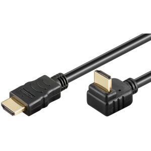 Techly 5m HDMI kábel so štandardným konektorom typu A a pravouhlým konektorom - Techly