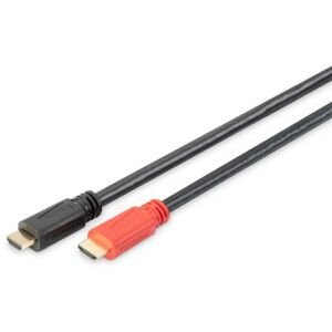 Cablu HDMI DIGITUS 10m cu Ethernet și amplificator de semnal - Cabluri HDMI