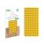 BiOBUDDi sárga alaplap csomagolással, építőkocka alap