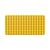Sárga BiOBUDDi alaplap, 8x16 bütyök építőkockákhoz