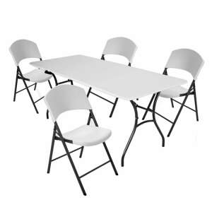 Lifetime szett (asztal + 4 szék) összecsukható családi 183 cm 3121583 90302156 