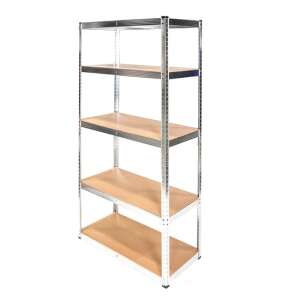 Fémpolc 5-ös MDF 5x175 kg  (90x180x40 cm)