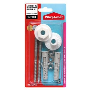 Wkret-met - Falra Szerelő Garnitúra - M8x100 - 12 db 131712365 - Szaniter rögzítő készlet