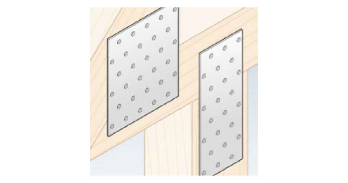 Lamiera Acciaio Perforata A Croce - 500x250 Mm, Spessore 1 Mm, Per Decorazioni E Fai Da Te