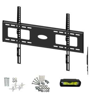 Pepita universal TV wall mount, 37-70 inches, VESA 600x400, max 50 kg, black, with screws and level - TV Stand and Wall Mount