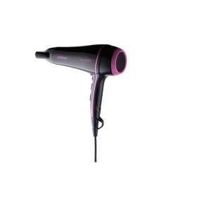 Zelmer ZHD8360 hair dryer, black and pink, 2400W, ionic technology - Zelmer