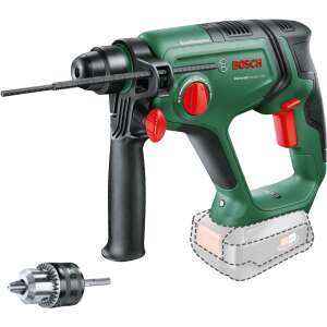 Bosch UniversalHammer 18V ciocan perforator cu acumulator, verde și negru, cu mandrină cu acționare rapidă și burghiu - Bosch Accesorii pentru găurit și înșurubat