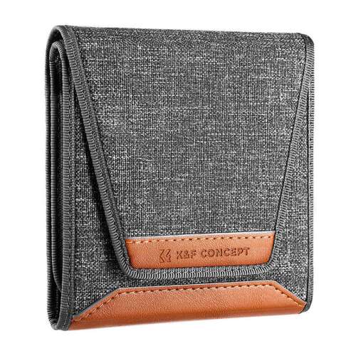 K&F Concept KF13.138 - 67-82mm Filter Case - Grey
