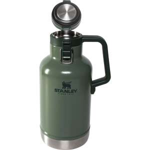 Stanley Eary-Pour Growler 1900ml Termos - Zielony, izolowany termos z  rozwoju stali nierdzewnej z łatwym wylewką, utrzymuje napoje w chłodzie do 24 godzin - Termos i uchwyt na napoje