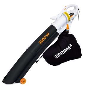 PRIME3 GVB41 3500W Elektryczny Dmuchawa Liściowa Odkurzacz z 45L Workiem - Odkurzacz do liści i dmuchawa do liści