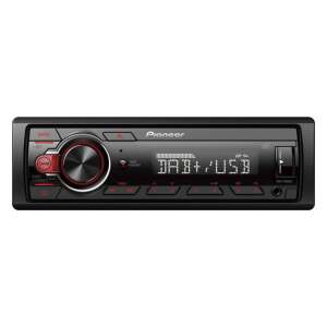 Pioneer MVH-130DABAN autórádió DAB tunerrel, USB és aux bemenettel - Pioneer